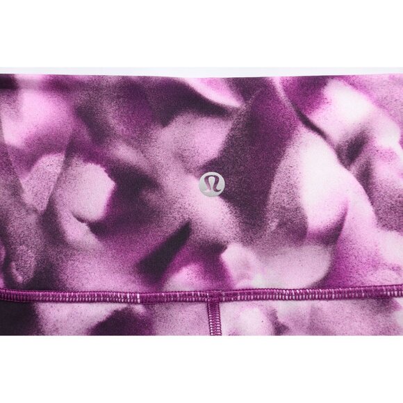 Lululemon Train Times 7/8 Pant *25 Blush Blossom Alpine White Candy Pink Sz 4 - Picture 9 of 11